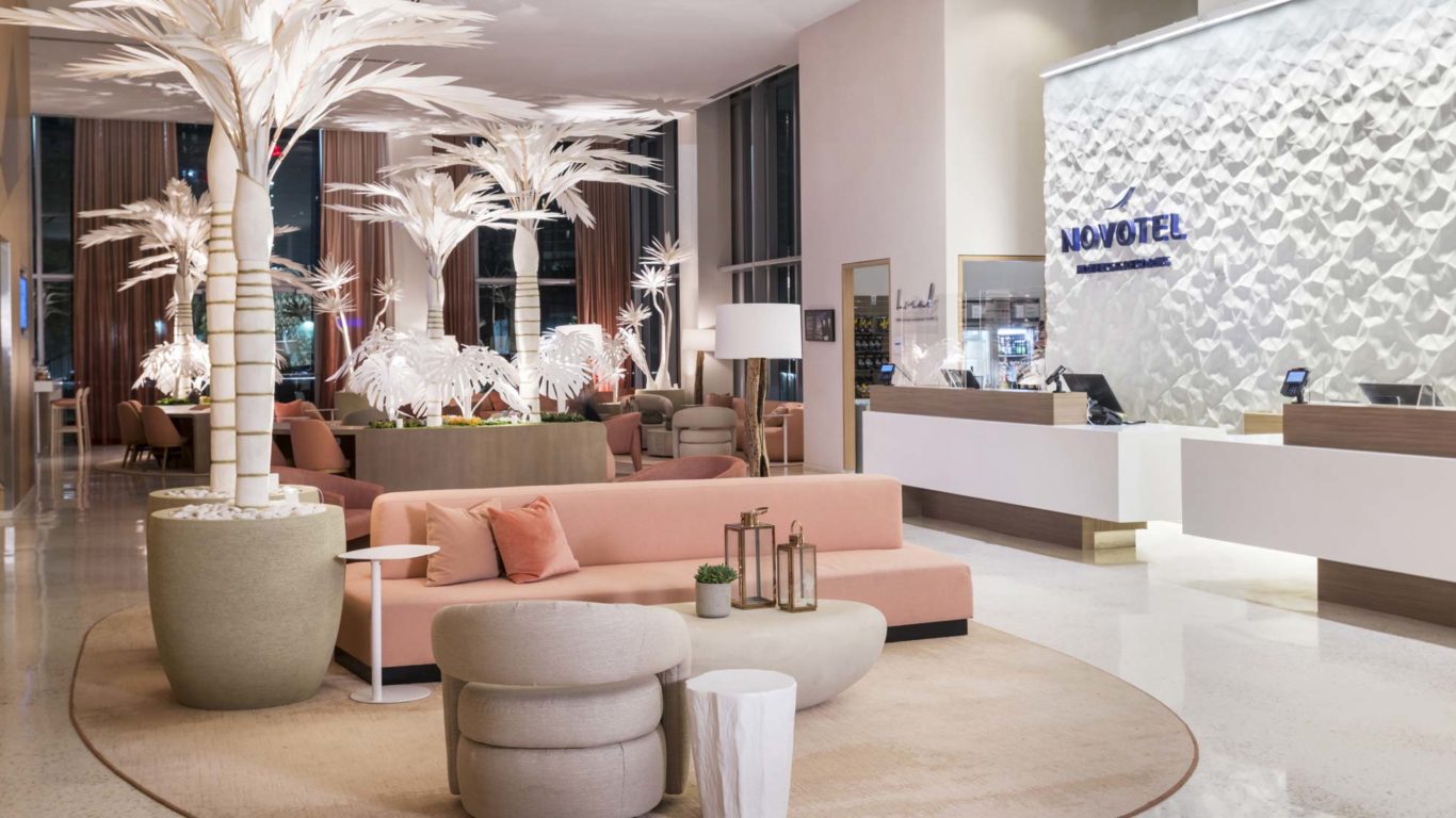Area común- Novotel Miami Brickell