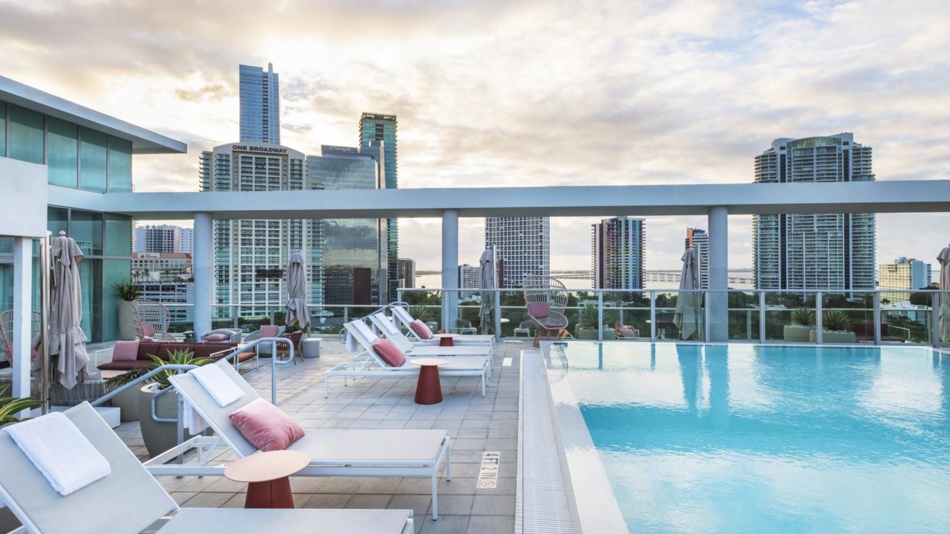 Exterior del hotel- Novotel Miami Brickell