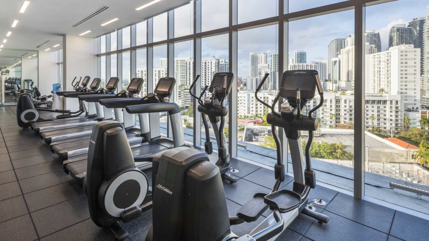 Fitness center- Novotel Miami Brickell