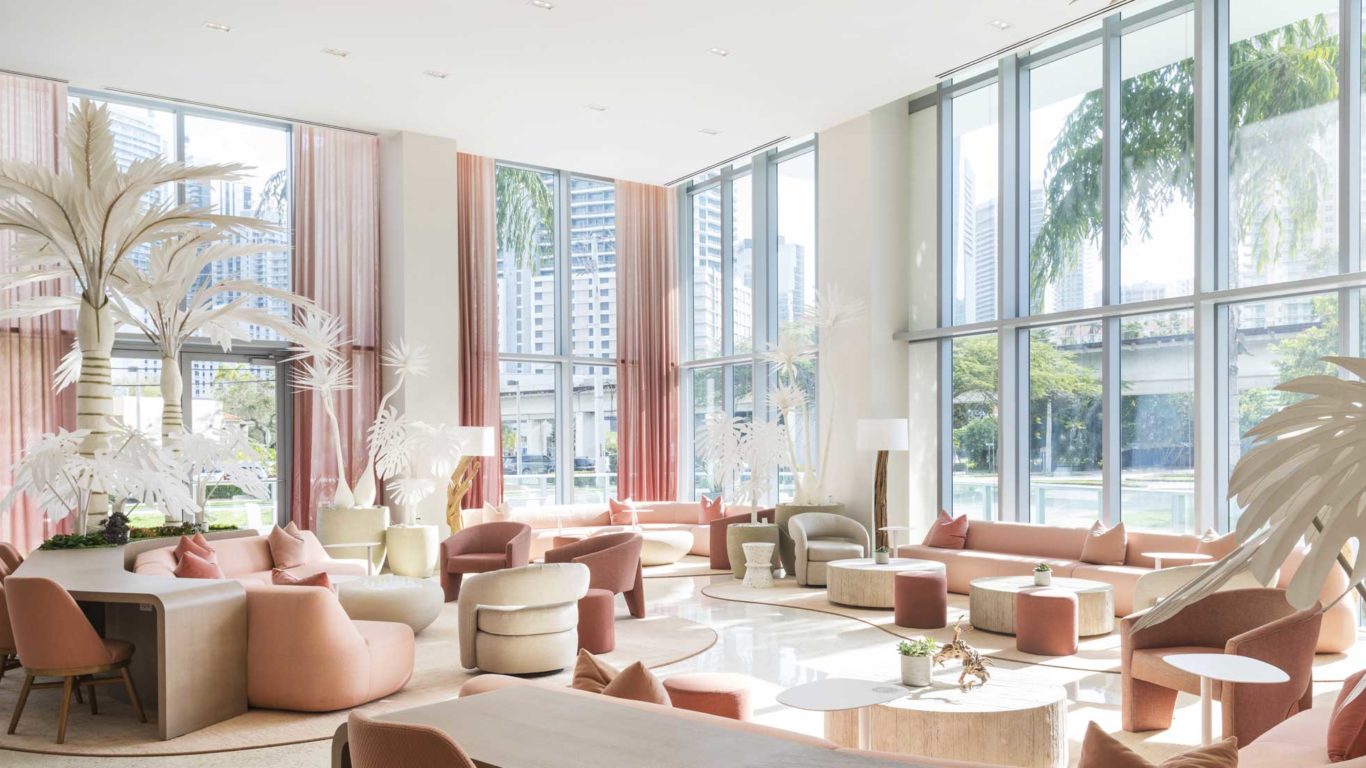 Area común- Novotel Miami Brickell