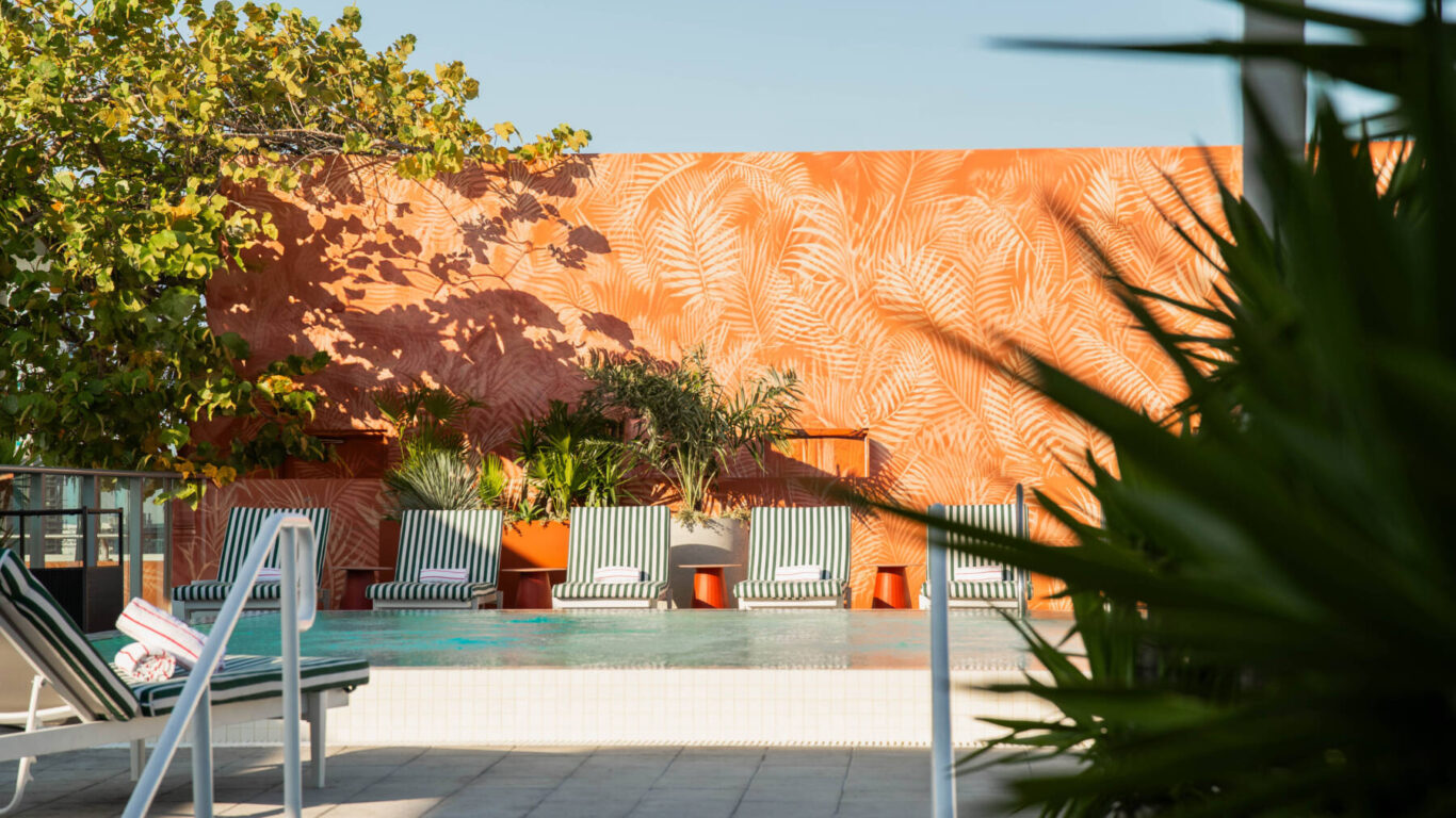 Novotel Miami Brickell Rooftop pool deck